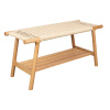 Přírodní dubová lavice KINTARO 90 cm