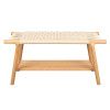 Přírodní dubová lavice KINTARO 90 cm