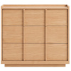 Dubová komoda Kave Home Onix 100 x 50 cm
