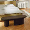 Hnědá bouclé lavice Rull 130 cm -fv-interier-25