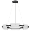 Skleněné závěsné LED světlo Nova Luce Emery 82 cm