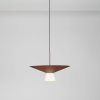 Hnědé závěsné LED světlo Nova Luce Baris 38 cm -fv-interier-25