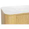 Dřevěná komoda ALMIRA HIGH 180 x 40 cm s mramorovým dekorem -fv-interier-25