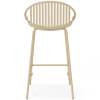 Béžová plastová barová židle Tristan 90 cm