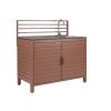 Terakotový venkovní kuchyňský modul se dřezem Bizzotto Aria 120 cm