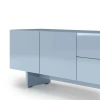 Lesklý modrý TV stolek Glam 160 x 38 cm -fv-interier-25