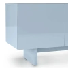Lesklý modrý TV stolek Glam 160 x 38 cm -fv-interier-25