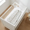 Šedo-bílý mušelínový dětský spací pytel Quax Natural 70 cm -fv-interier-25