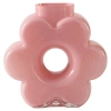 Růžová skleněná váza BLOMSTRA 22 cm