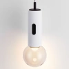 Bílé kovové závěsné LED světlo Nova Luce Chronos 12 cm -fv-interier-25