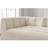 Béžová bouclé lenoška Annecy 170 cm, pravá -fv-interier-25