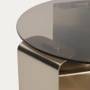 Hnědý skleněný konferenční stolek Kave Home Dolven Ø60cm -fv-interier-25