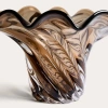 Hnědá skleněná váza Kave Home Lurea 26 cm -fv-interier-25