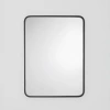 Černé závěsné zrcadlo s LED osvětlením Nova Luce Iria 80 x 60 cm -fv-interier-25
