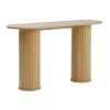 Dubový toaletní stolek Unique Furniture Nola 130 x 40 cm