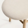 Béžová čalouněná dubová lavice Kave Home Helda 122 cm -fv-interier-25