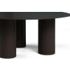 Hnědý kovový konferenční stolek Micadoni Archie 80 cm -fv-interier-25