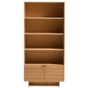 Dubový regál KAve Home Norlen 190 x 90 cm