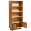 Dubový regál KAve Home Norlen 190 x 90 cm