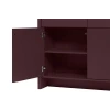 Červená lakovaná komoda Rali 161 x 46 cm -fv-interier-25