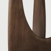 Hnědý dřevěný odkládací stolek Geometric 51 cm -fv-interier-25