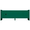 Zelený lakovaný TV stolek Rali 160 x 48 cm