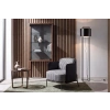 Černá kovová stojací lampa Angel Cerdá No. 8092, 150 cm -fv-interier-25