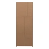 Dřevěná skříň Build 215 x 80 cm s dubovým dekorem