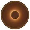Hnědé kovové nástěnné LED světlo Nova Luce Dorell 26 cm